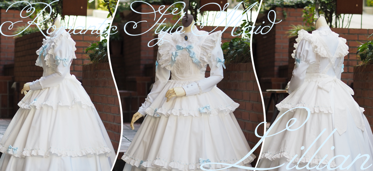 milky ange　ブラウス 姫袖タイプ　メイド ロリータ milky ange