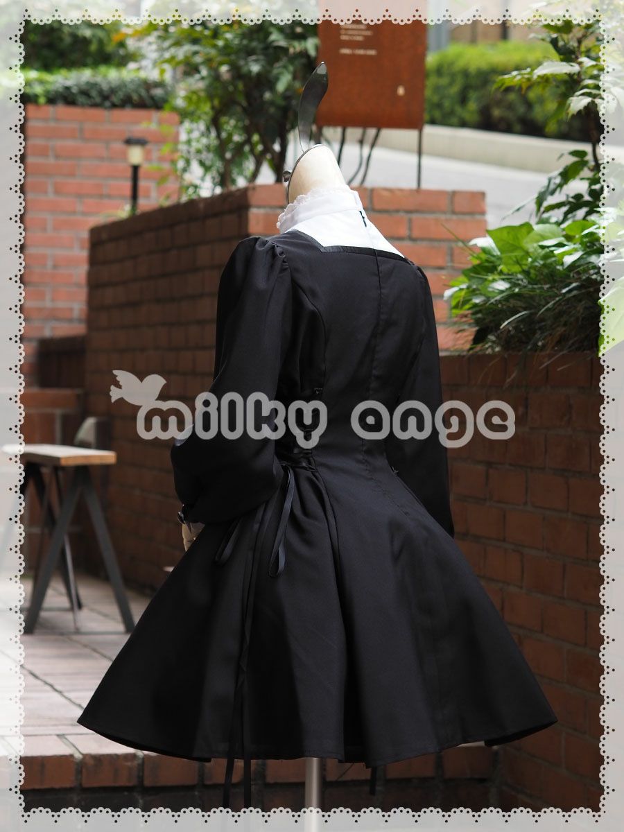 エプロンをはずしたスタイル