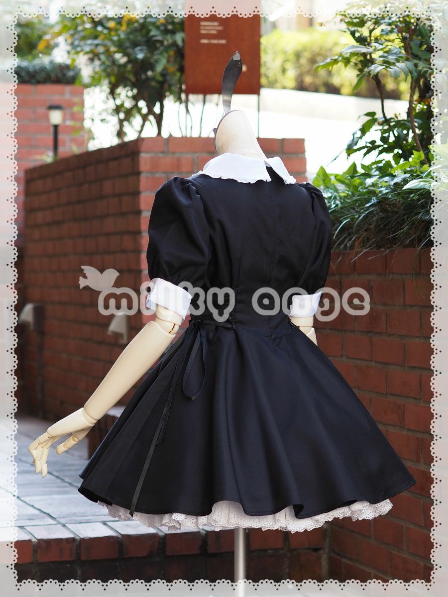 エプロンをはずしたスタイル