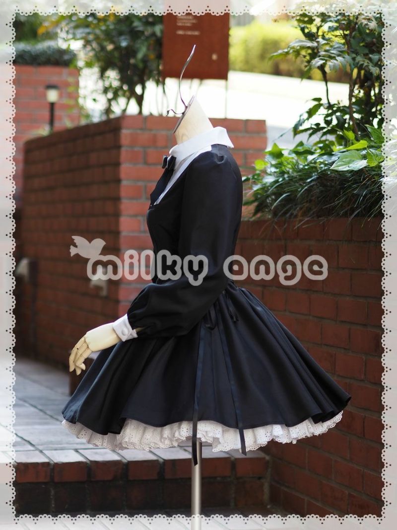 エプロンをはずしたスタイル