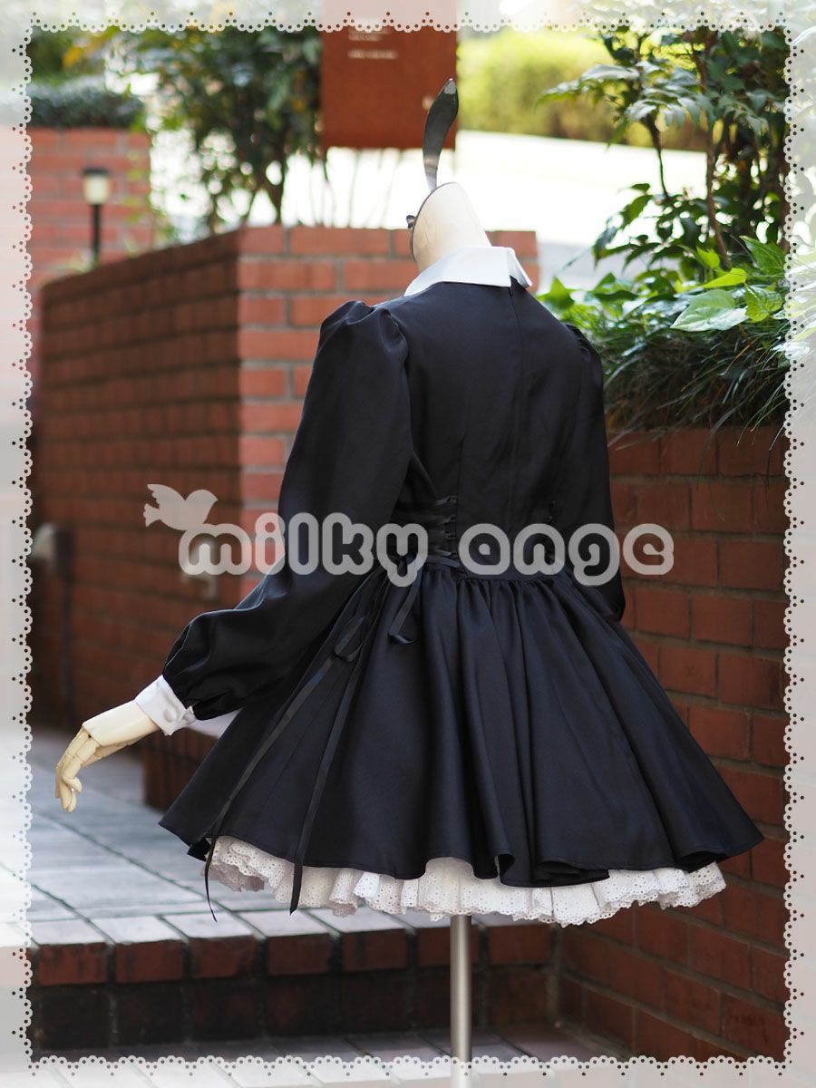 エプロンをはずしたスタイル