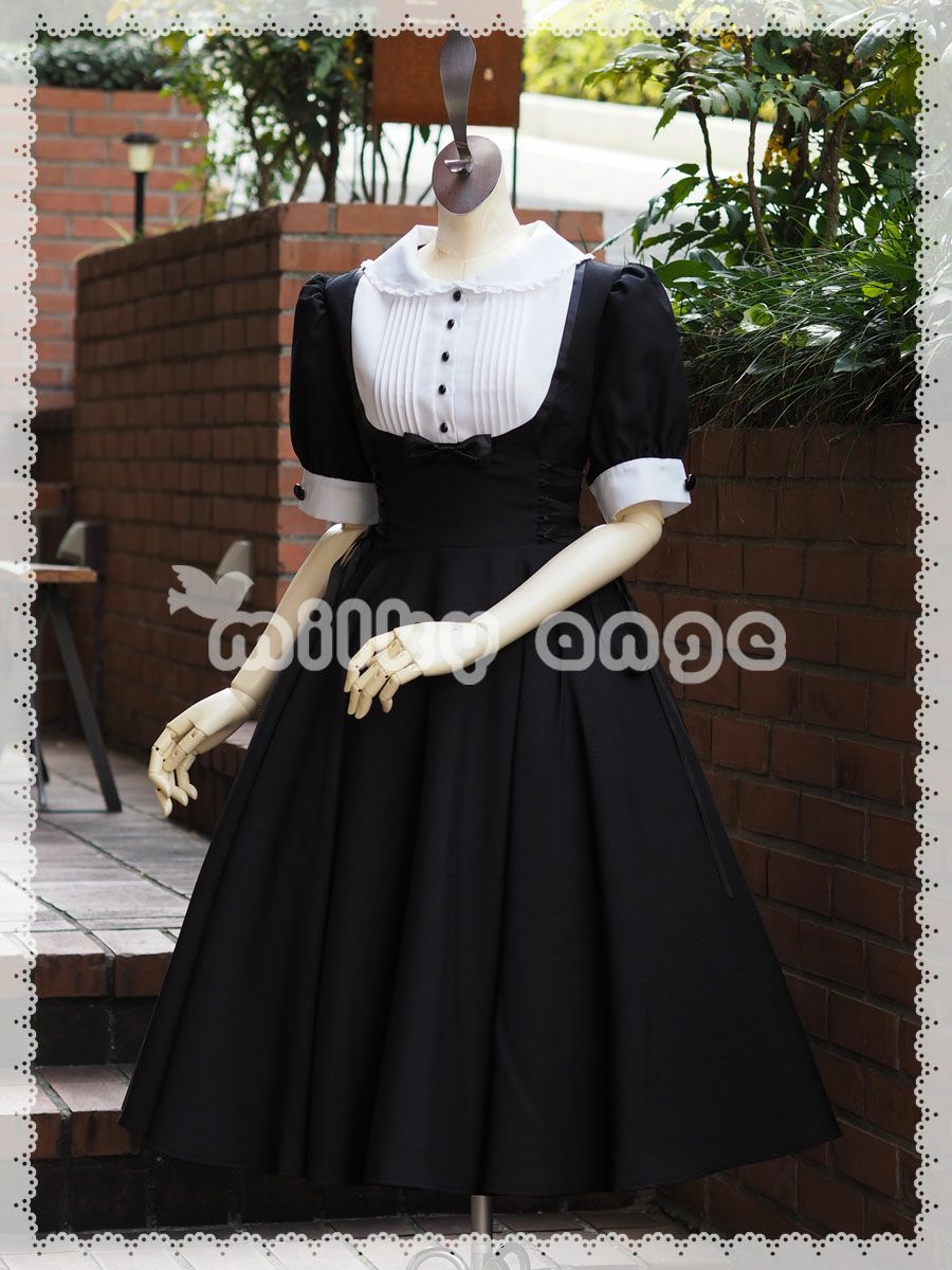 エプロンをはずしたスタイル