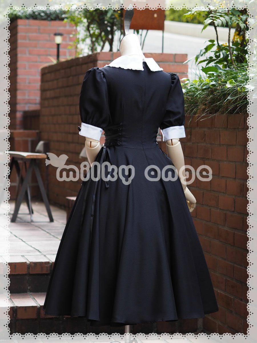 エプロンをはずしたスタイル