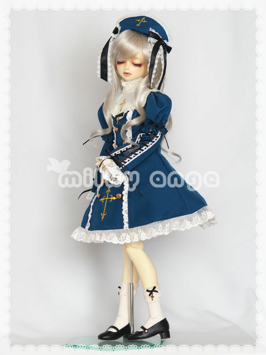 60センチ級ドール用 シスタードレス クリザリン・ミニ | milky ange 