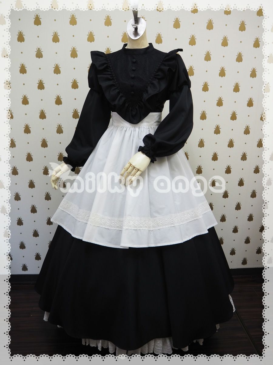 別売りエプロンとのコーディネート例