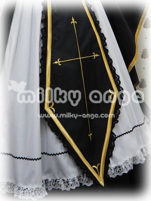 エプロンのアップ