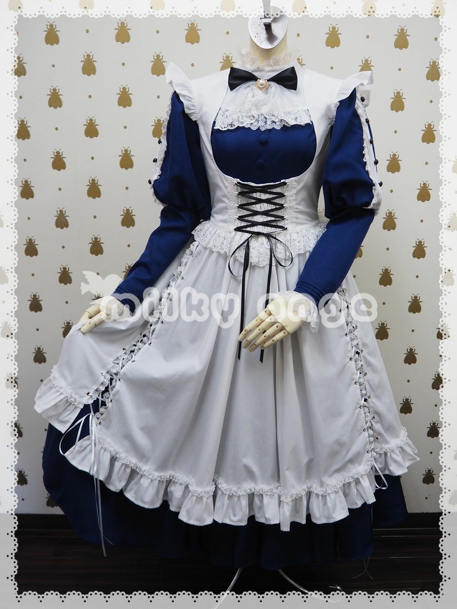 ロング丈メイド服 | milky ange